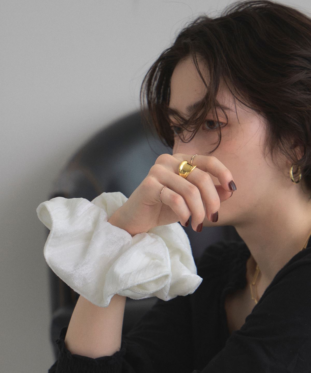 【オフィシャルサイト限定】クラッシュベロアシュシュ