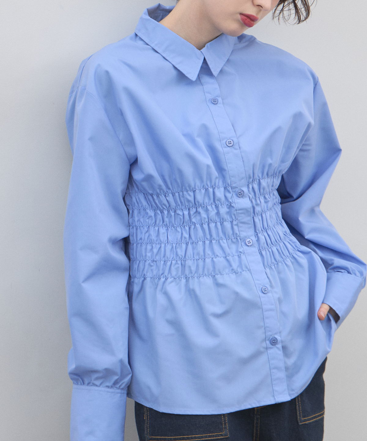 2月24日オフィシャルサイト限定再販！ブロードシャーリングシャツ