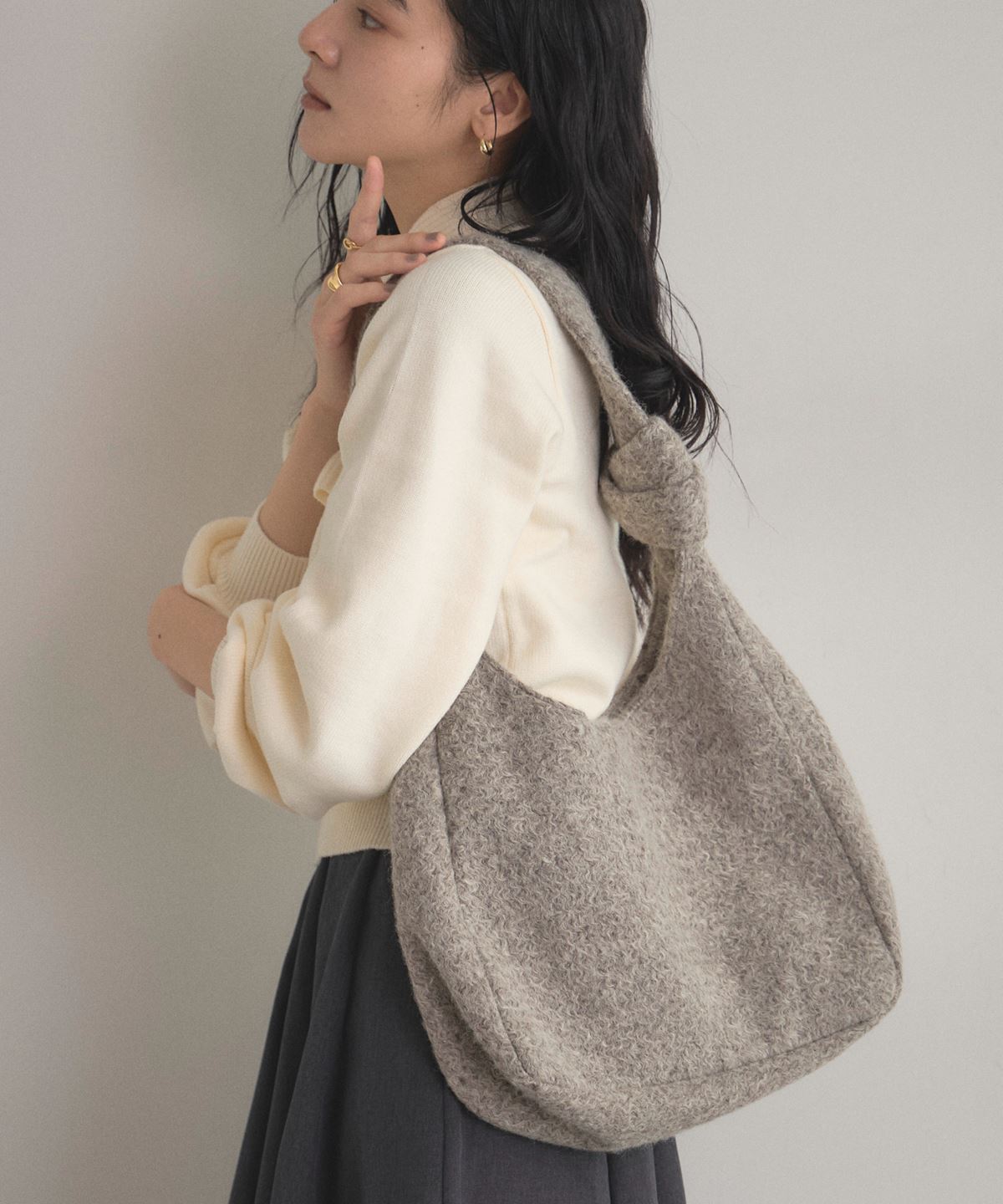 【オフィシャルサイト限定】ボアショルダーバッグ