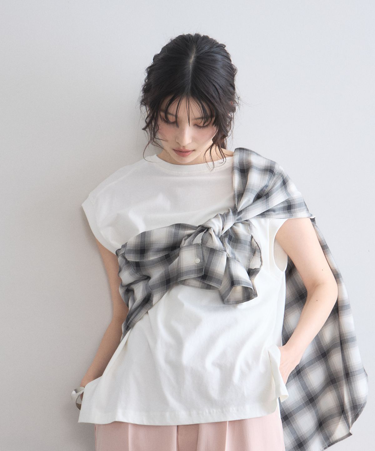 【WEB限定】ラグランフレンチスリーブTシャツ