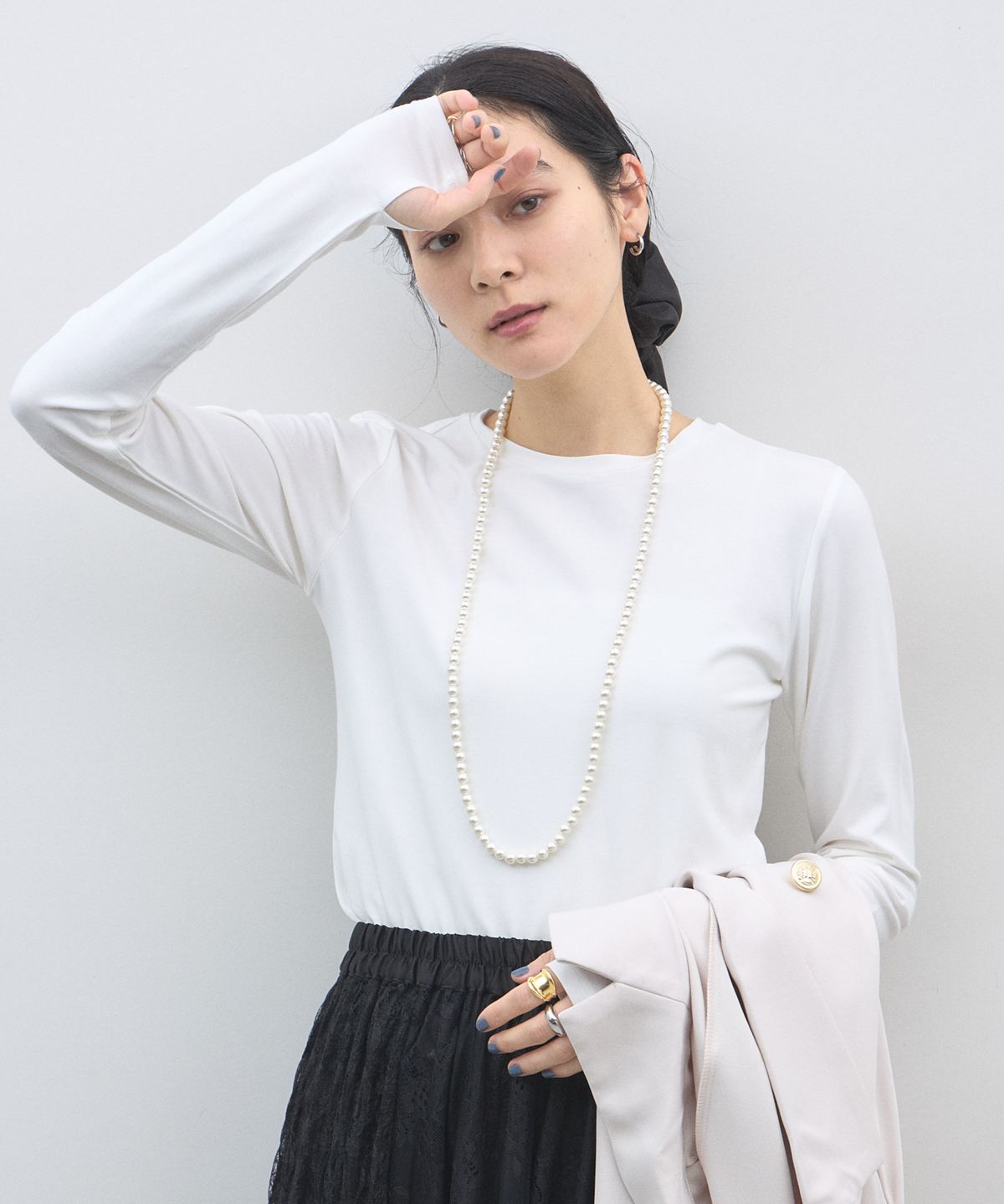 【オフィシャルサイト・店舗限定】【接触冷感・抗菌消臭・UVカット】クルーネックロンT