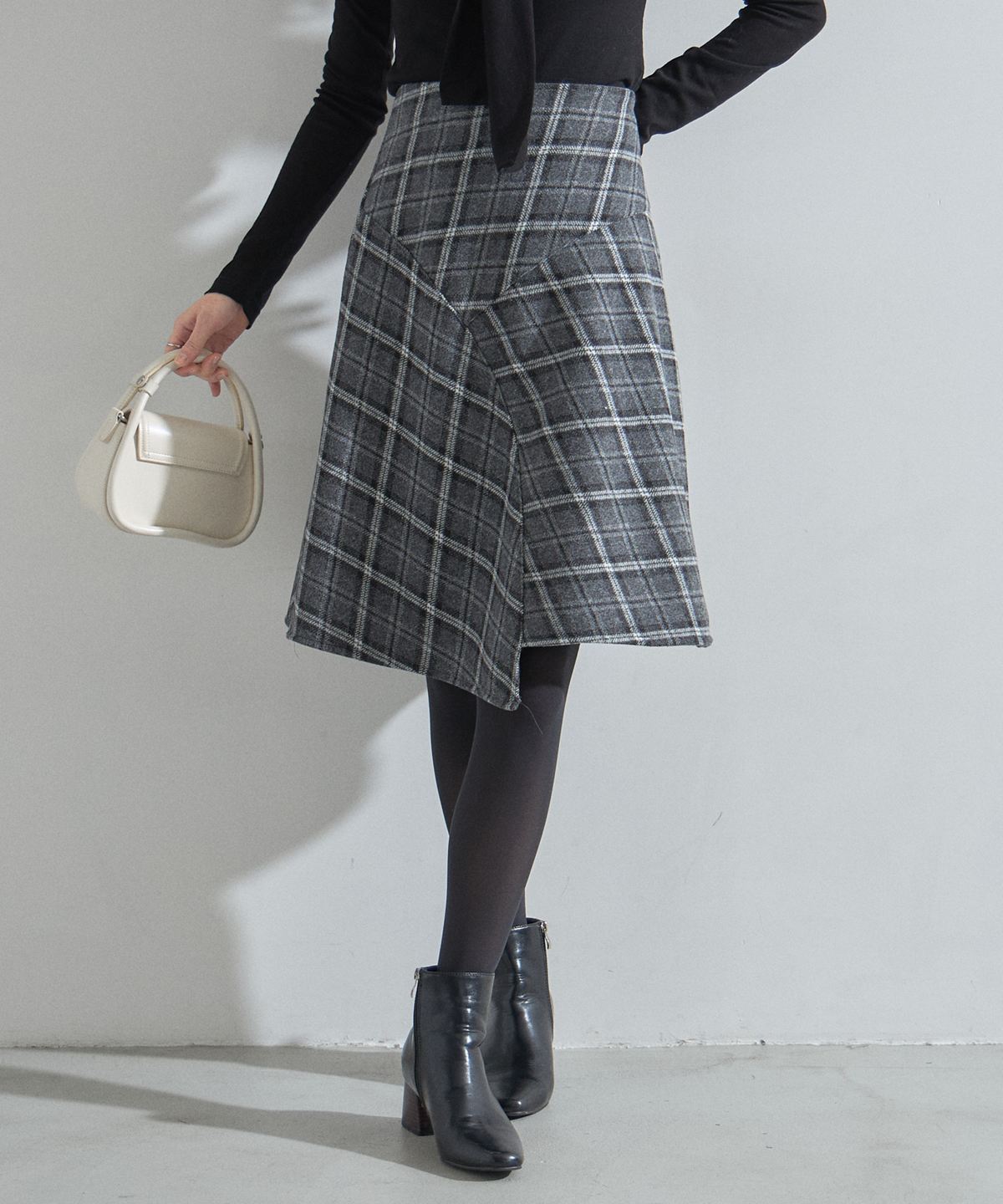 【オフィシャルサイト限定】デザイン切替チェックスカート