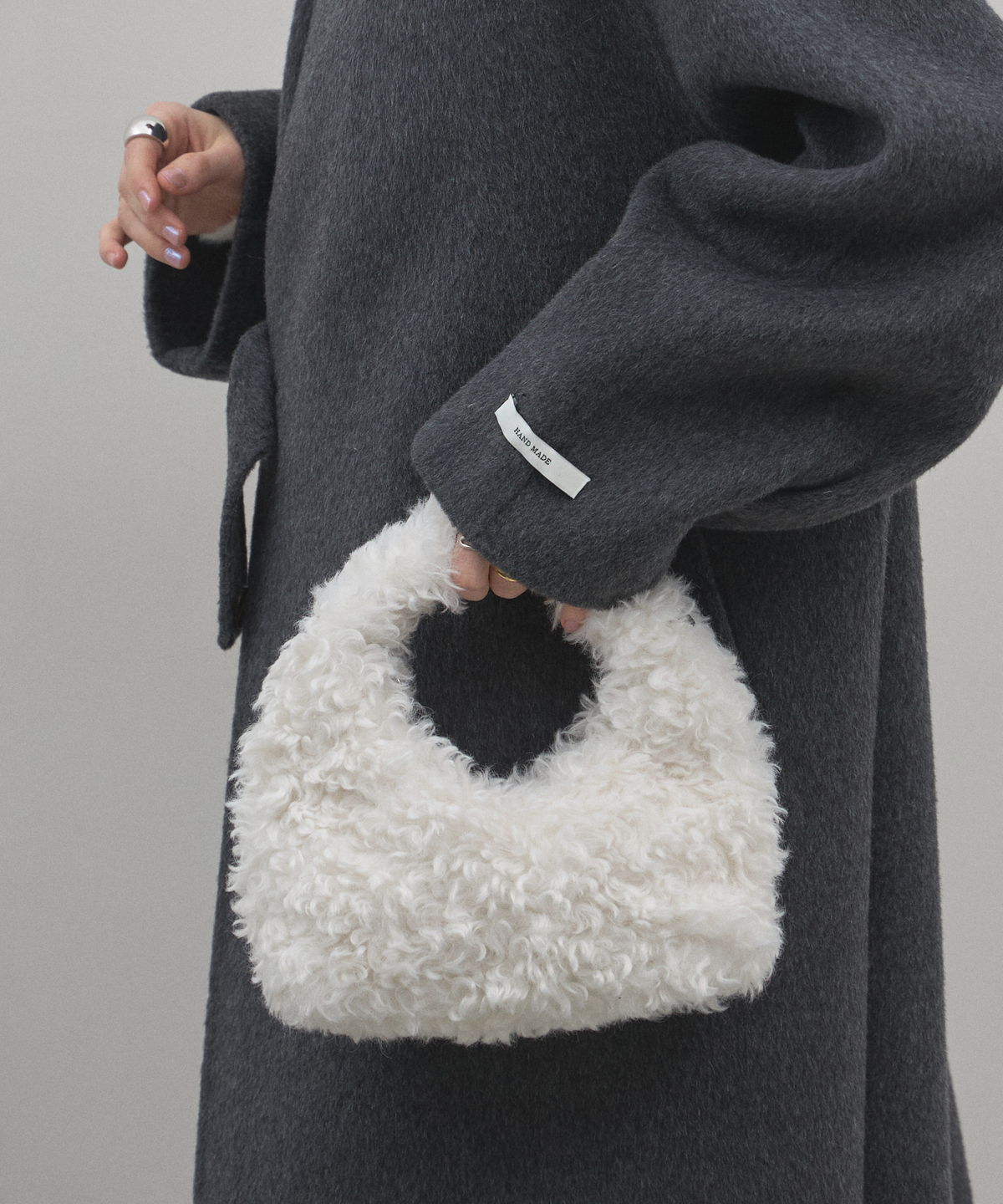 【オフィシャルサイト限定】プードルファーハンドバッグ