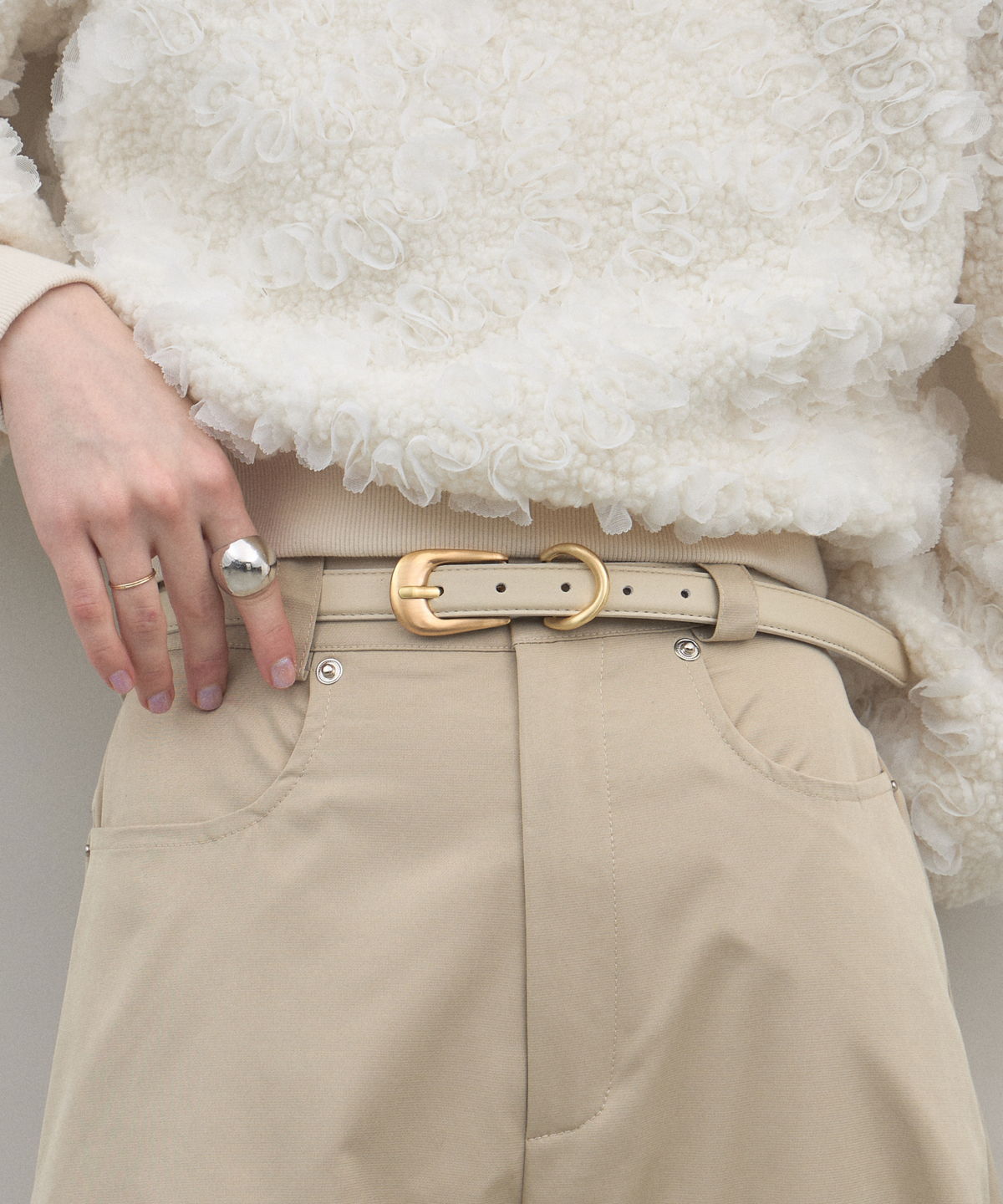 【オフィシャルサイト限定】ゴールドバックルベルト