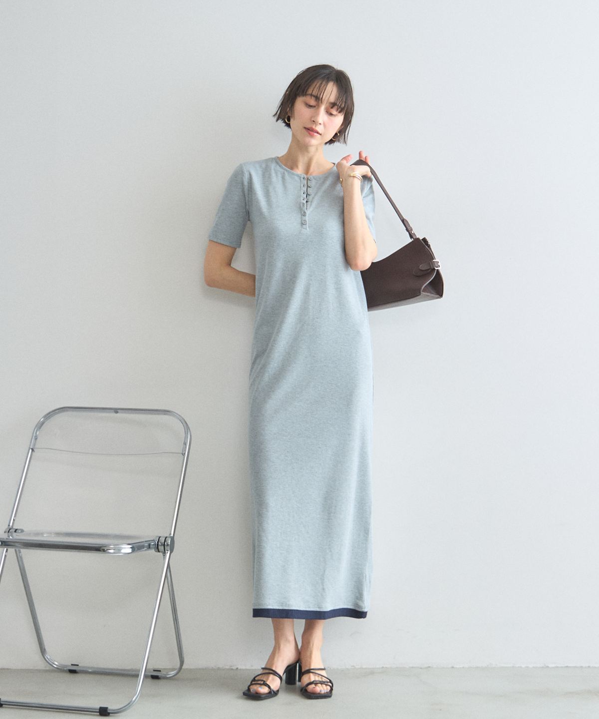 【オフィシャルサイト限定】レイヤード風カットワンピ