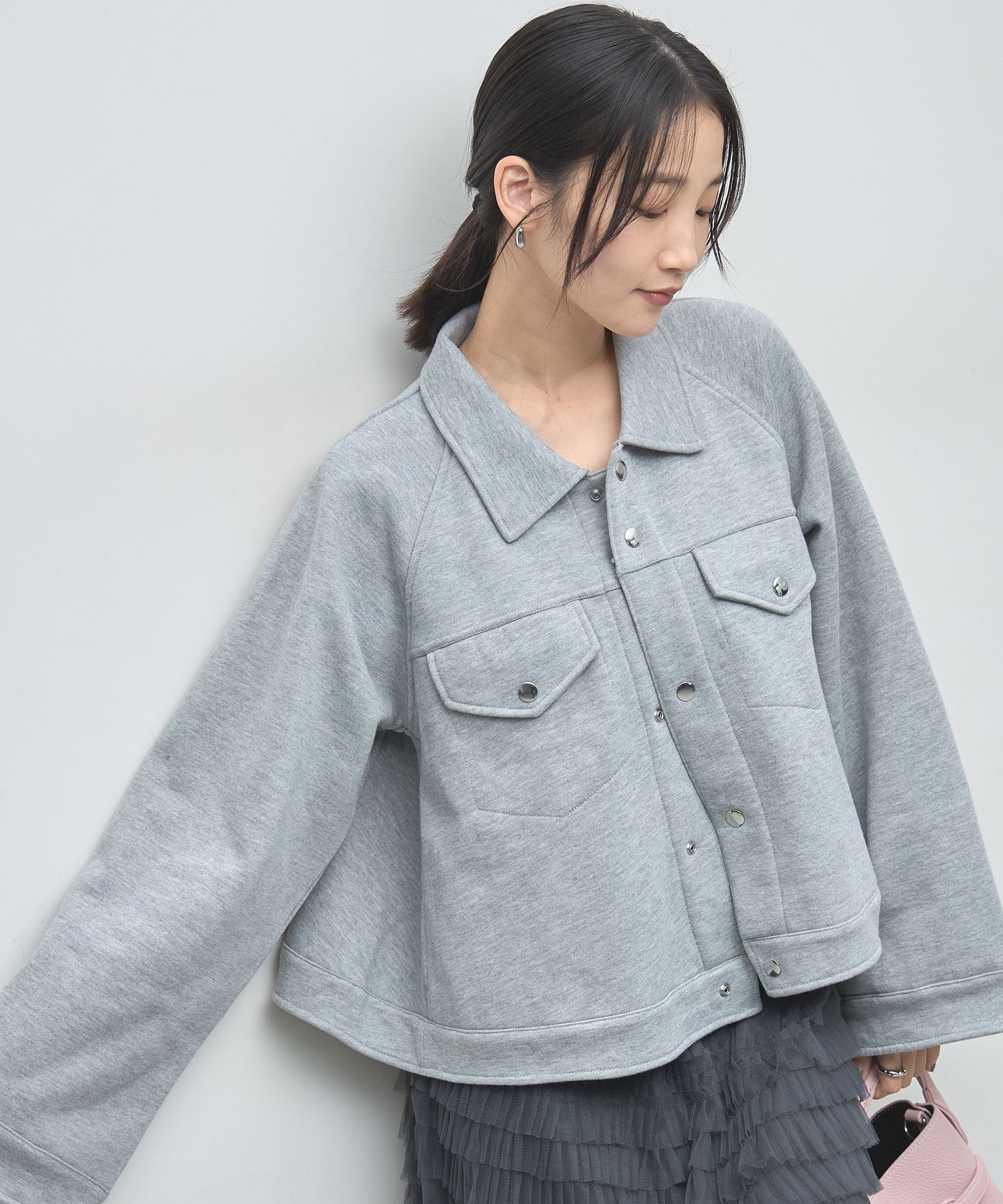 【オフィシャルサイト限定】裏起毛Aラインジャケット
