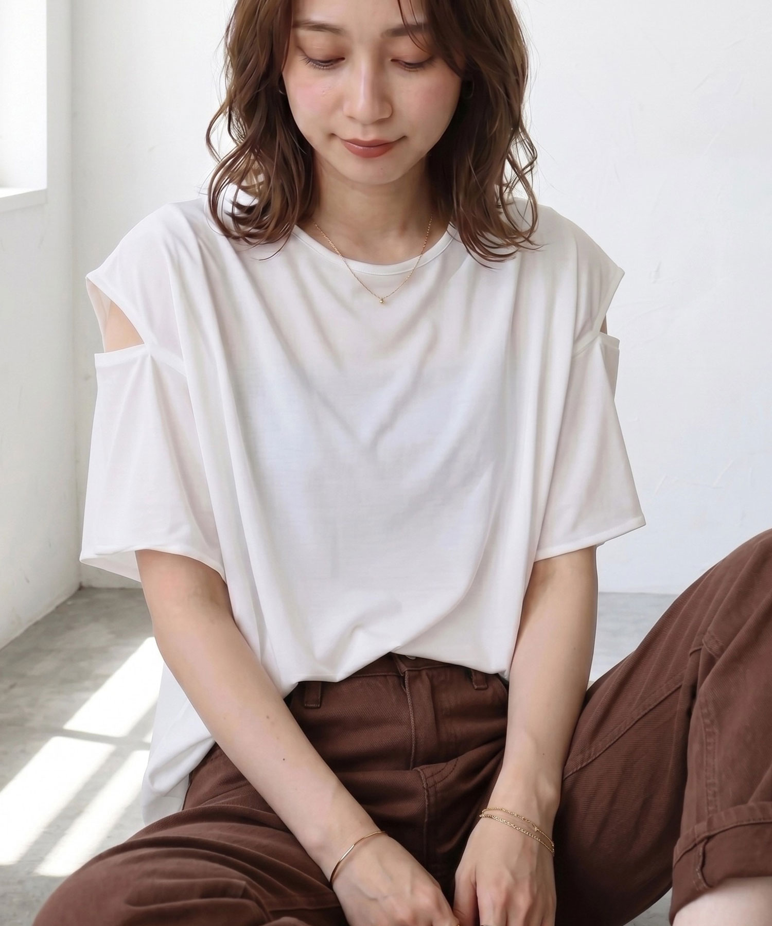 【入荷希望受付中☆】ショルダーカットトップス《RequestProject》 ※入荷希望数により商品化しない場合がございます。