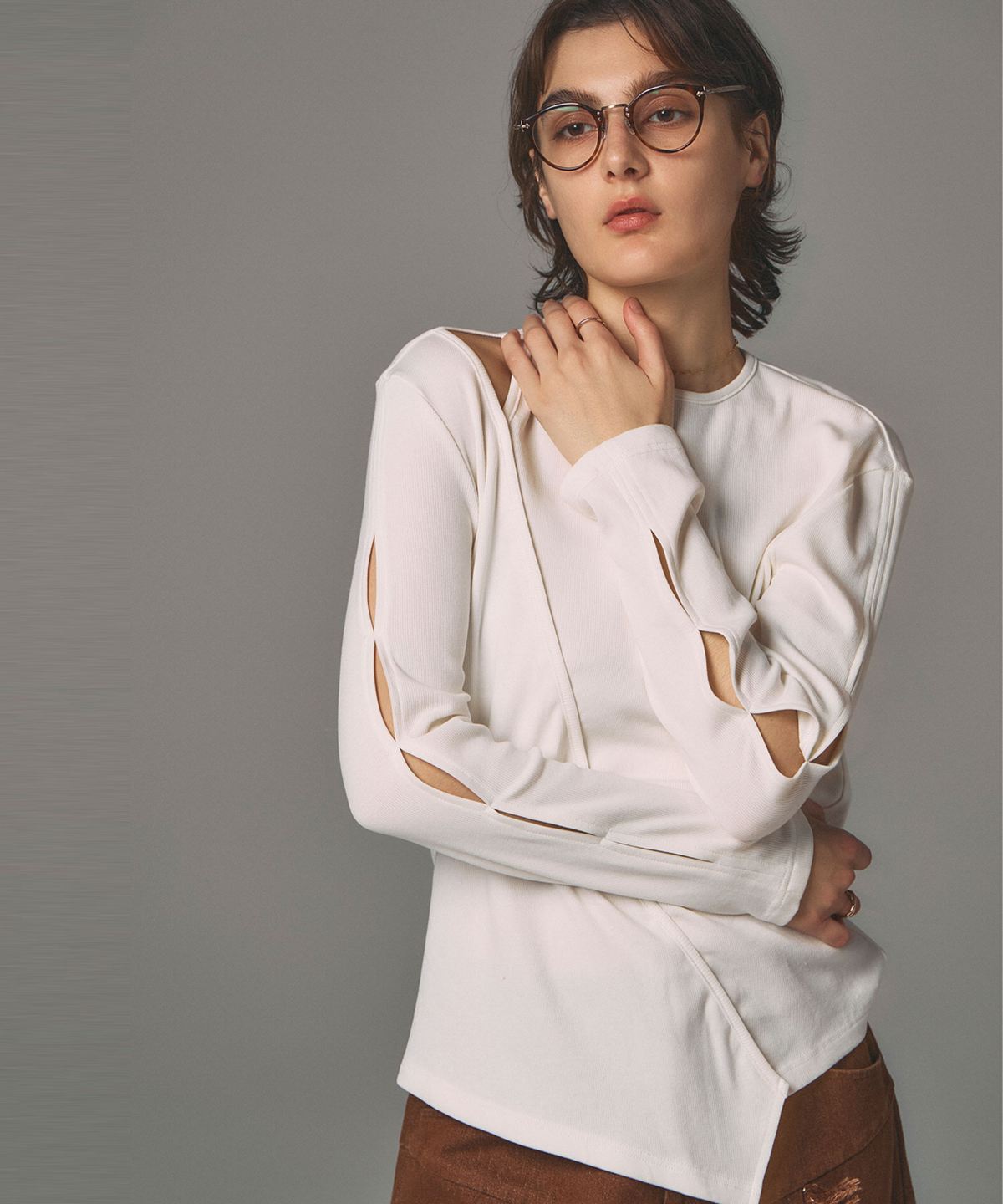 【ARVELLIA】CUTTING　TOPS