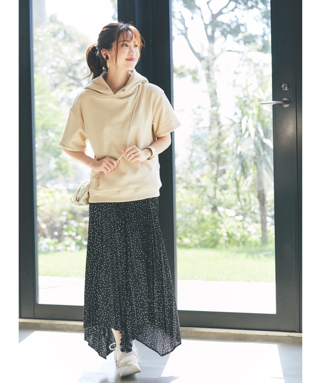 美品✨MARGARETHOWELL アコーディオンプリーツ　スカート　カシミヤ アコーディオンプリーツスカート（5613WT57245