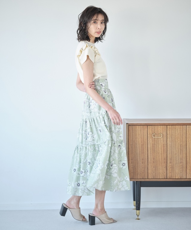 【完売必至】SELF PORTRAIT 花柄レース ミディスカート 楽天市場】花柄 レーススカート スカート レディース ボトムス