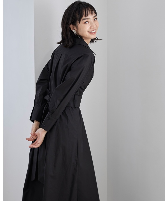 ウエストタックシャツワンピース