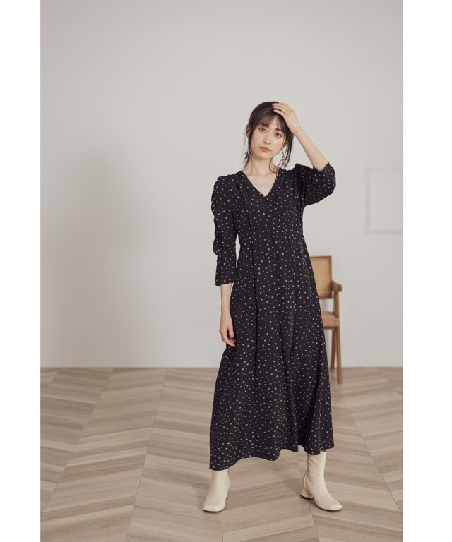 bonpoint ワンピース/12a Bonpoint ワンピース ドット 12a (Bonpoint|ボンポワン