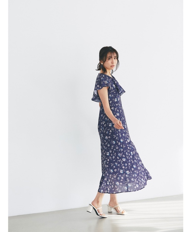 ♡美品♡ メゾンドリーファー マキシワンピース 小花柄 梨花 サイズ38  