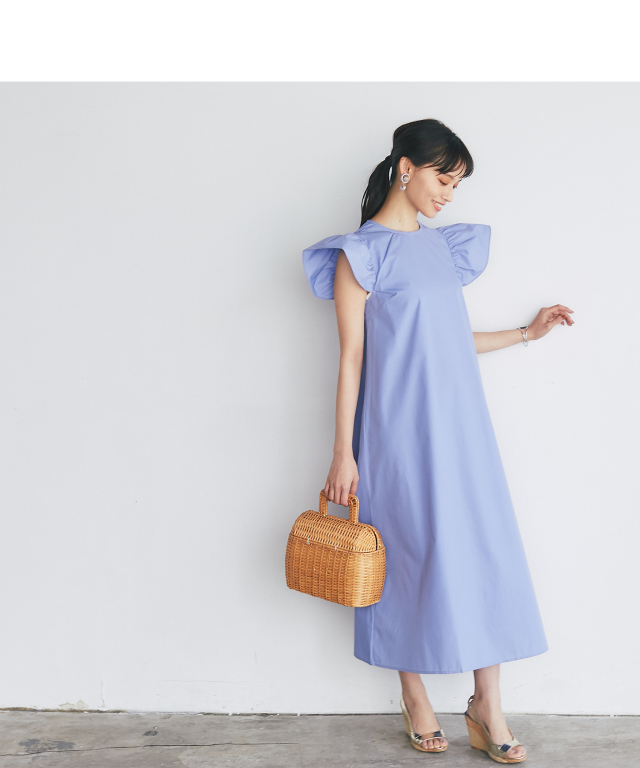 apolina 半袖フリルワンピース 7Y-9Y （Apolina（アポリナ