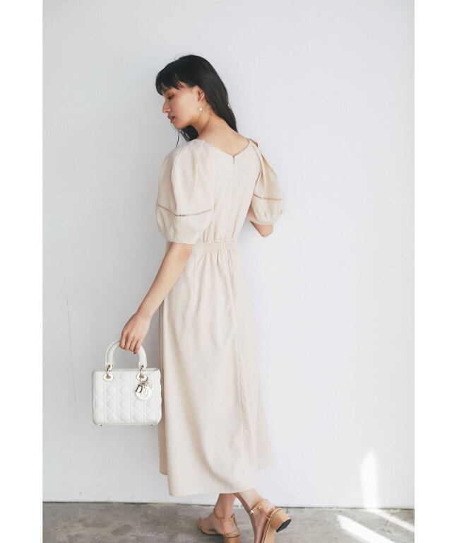 skinholictokyoさんコラボ】ランタンスリーブワンピース