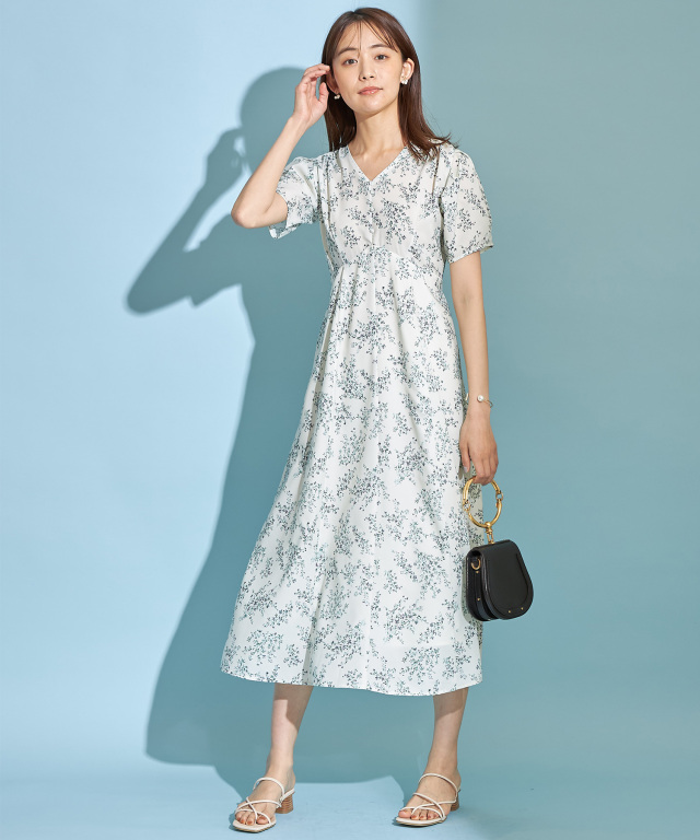 タグ付未使用✨アノニム◇フラワープリントワンピース