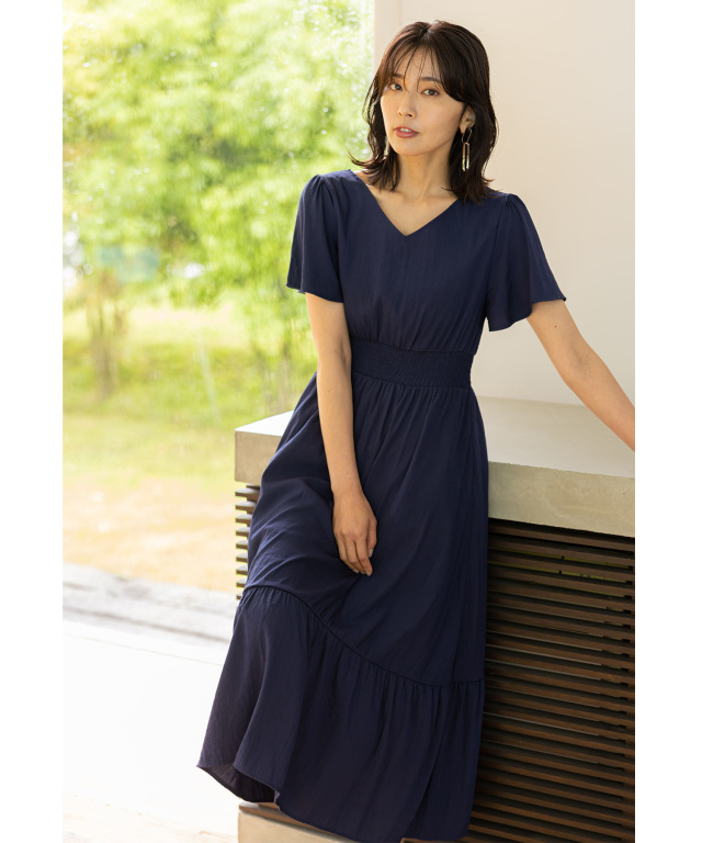 ●High School Disco● シャーリング ワンピース (2色) rps｜シャーリングワンピース | Rakuten Fashion(楽天
