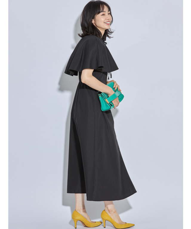 【♡】冨張愛さんコラボ　スキッパーレディワンピース　2 Apuweiser-riche 〈冨張愛さんコラボ〉 スキッパーレディ