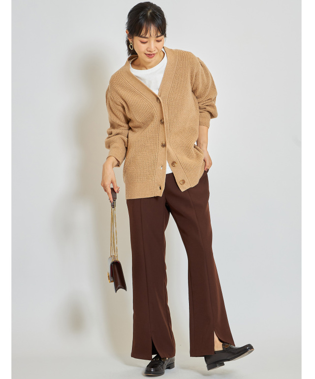 未使用 Sybilla シームフレアパンツ シームフレアパンツ(ガウチョ