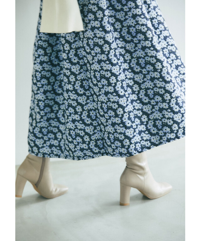 花ジャガードスカート | MUVEIL Online Shop