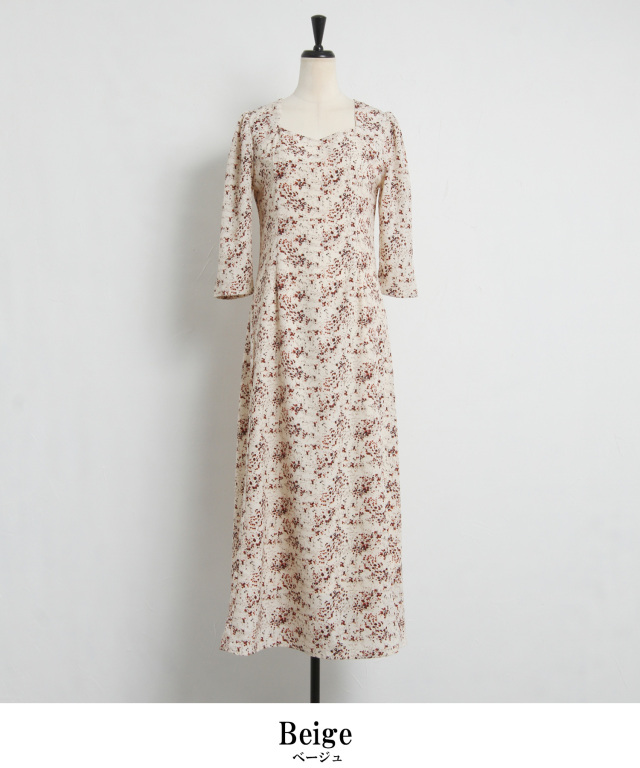 Theory 18ss フラワープリントワンピース （STRAWBERRY-FIELDS  