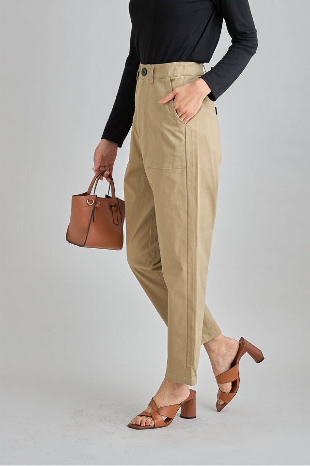 コットンチノツイルパンツ