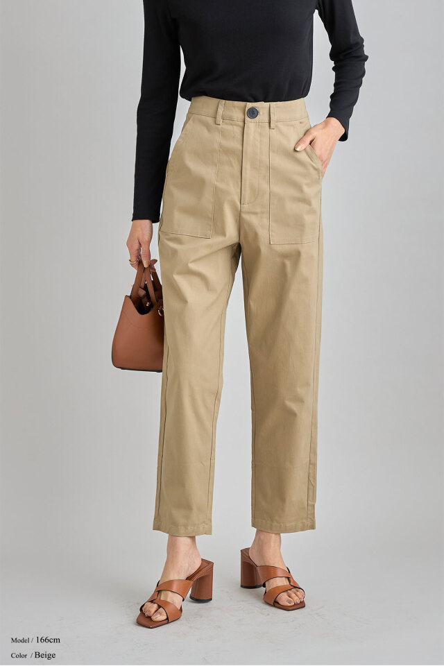 コットンチノツイルパンツ