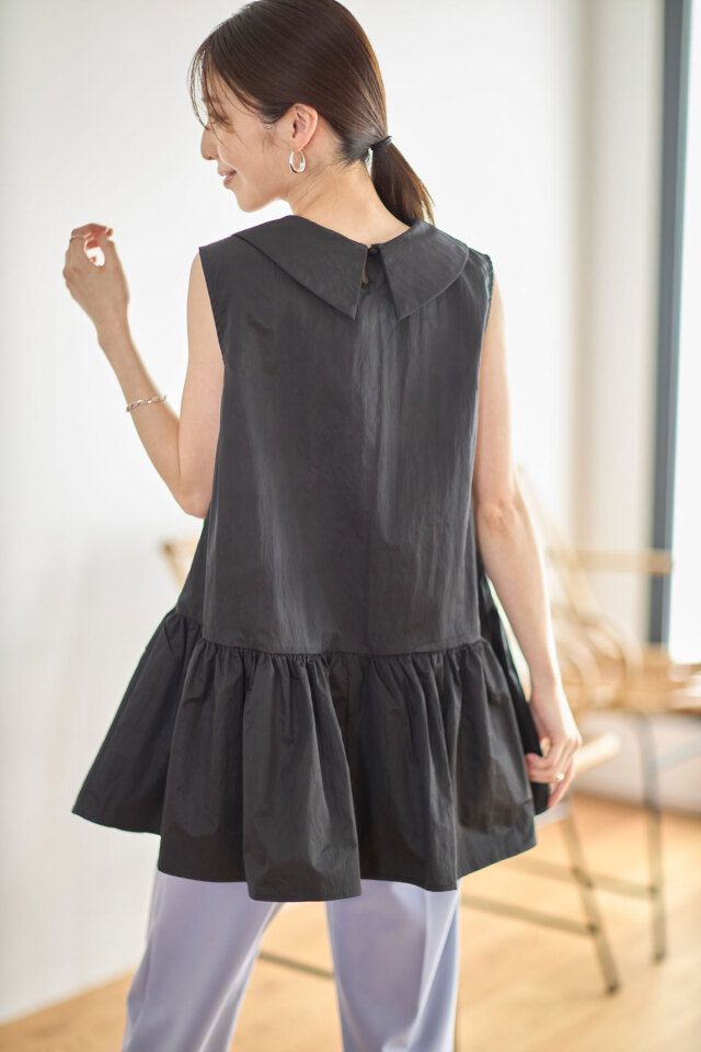 オフカラーチュニック