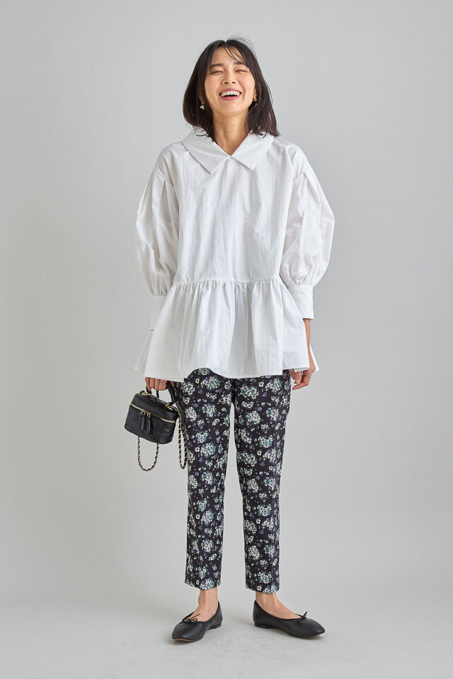 オフカラーチュニック