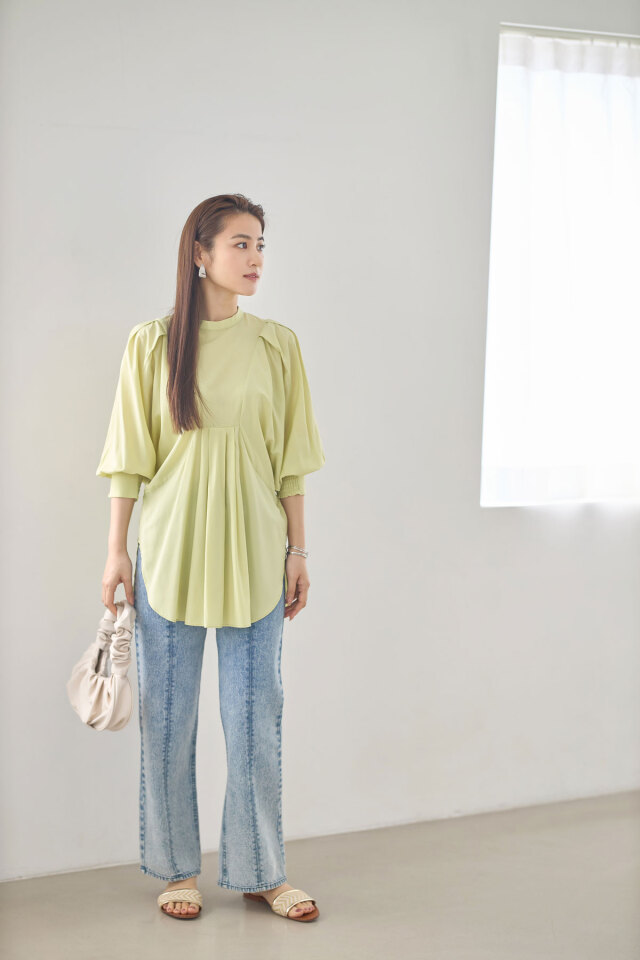 ドルマンスリーブチュニック