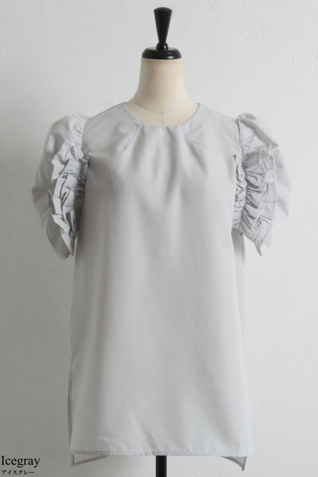 ホイップスリーブブラウス