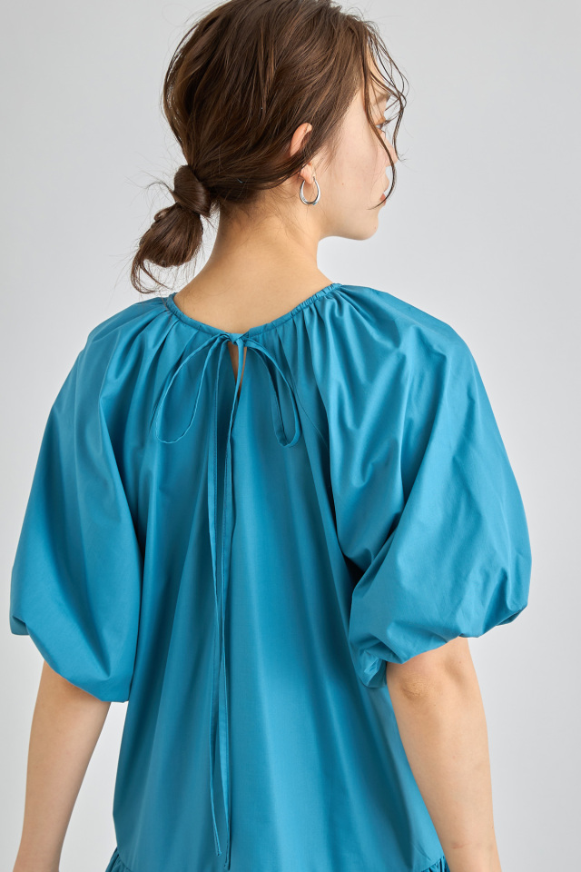 前後2WAYボリュームスリーブワンピース