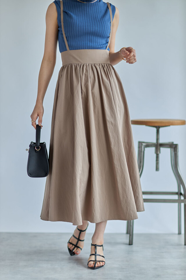 PRADA ボックススカート(タフタ素材) ウォッシャブル タフタ素材フレアスカート（2237229）｜BARNEYS NEW