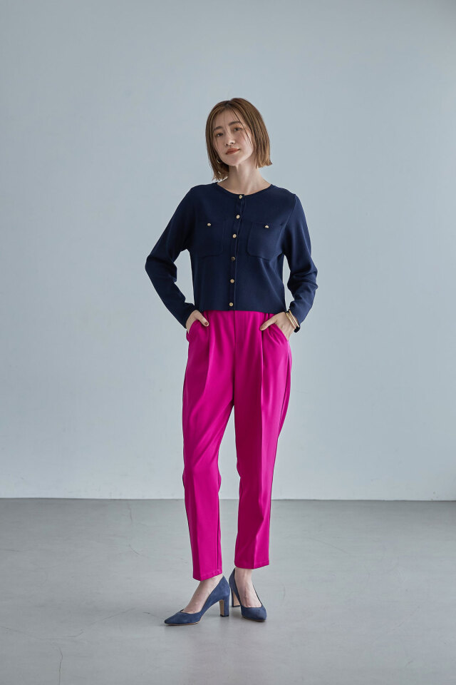 【試着のみ美品】GERMANO テーパードパンツ　ダブルタック 楽天市場】【8/15～18限定・最大2万円OFFクーポン配布中