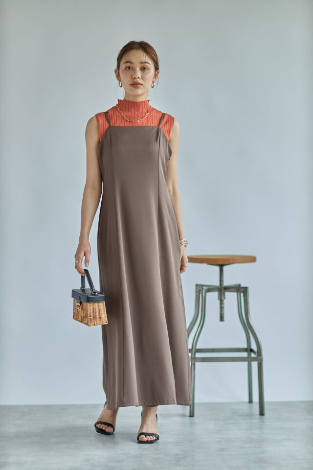 Nanaさん着用】マーメイドキャミワンピース