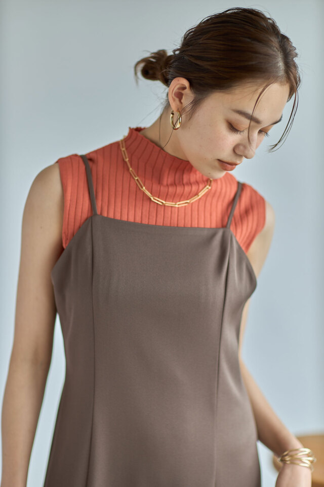 Nanaさん着用】マーメイドキャミワンピース