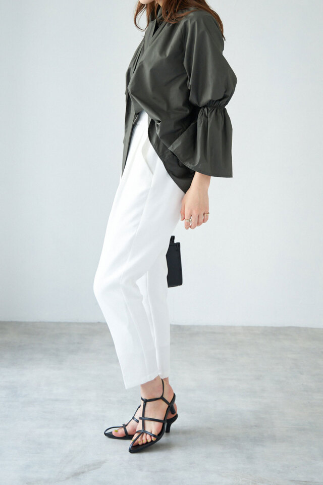 キャンディスリーブボウタイブラウス