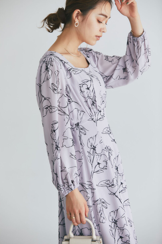 21日までの価格:Vintage flowerフロッキーknit ワンピース M Vintage FlowerフロッキーKnitワンピース - メルカリ