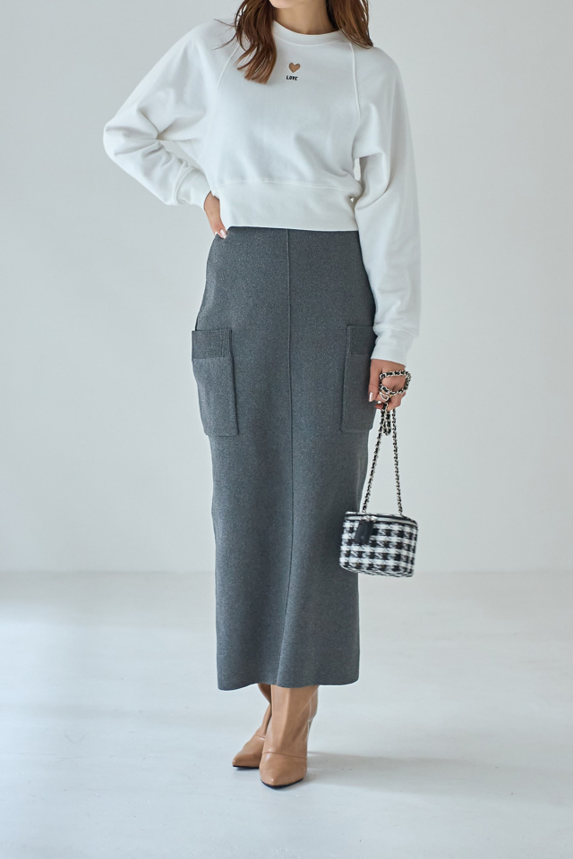 【VALENTINO】エンブロイダリー コットン スウェット VALENTINO ♪ エンブロイダリー コットン スウェットシャツ