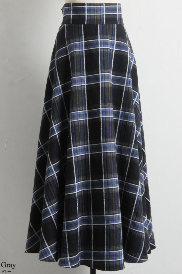 CELFORD 29,700円チェックジャガードハイウエストフレアスカート CELFORD - CELFORD 29,700円チェックジャガードハイウエスト