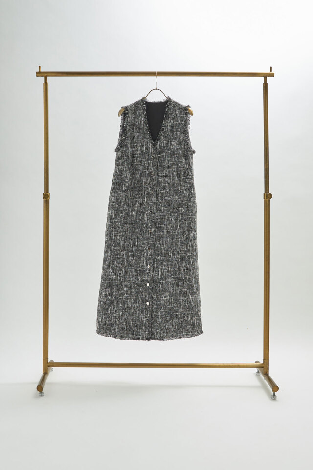 【Christian Dior】ツイードジレワンピース Yahoo!オークション - 【Christian Dior クリスチャンディオール