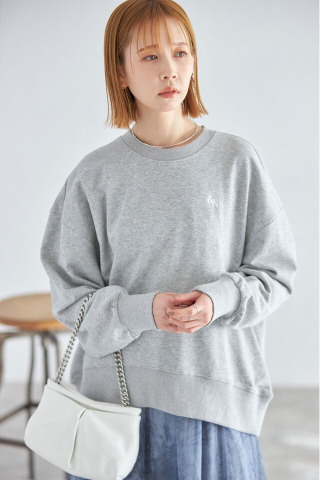FRAY I.D エンブロイダリーバリエーションスウェット エンブロイダリーバリエーションスウェット（スウェット）｜FRAY