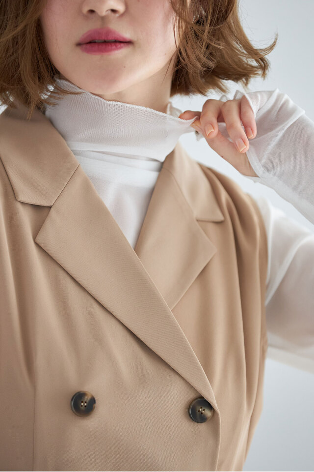 サイドプリーツテーラージャンスカ | N. Natural Beauty Basic*（エヌ