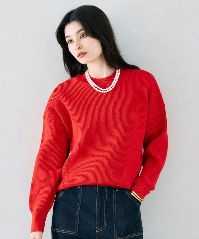 K.Hෆ(土曜一斉再出品)ෆ様 リクエスト 2点 まとめ商品 スポンジ畦ニットプルオーバー