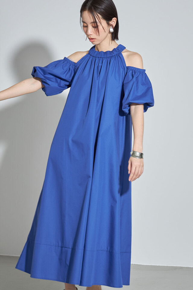 セザンヌ オーガニックコットン混紡 ワンショルダー ワンピース M SEZANE(セザンヌ) ワンピース(レディース) - 海外通販のBUYMA