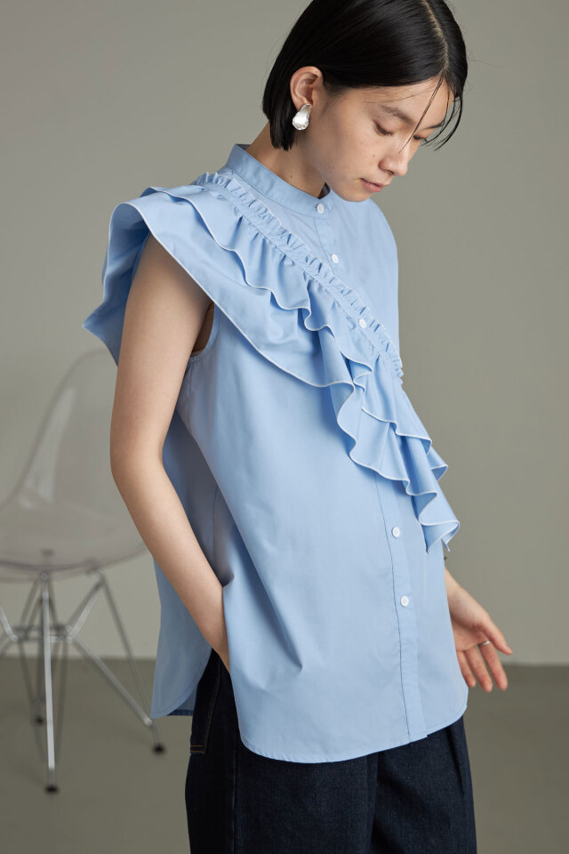 マルチWAYフリルカラーブラウス