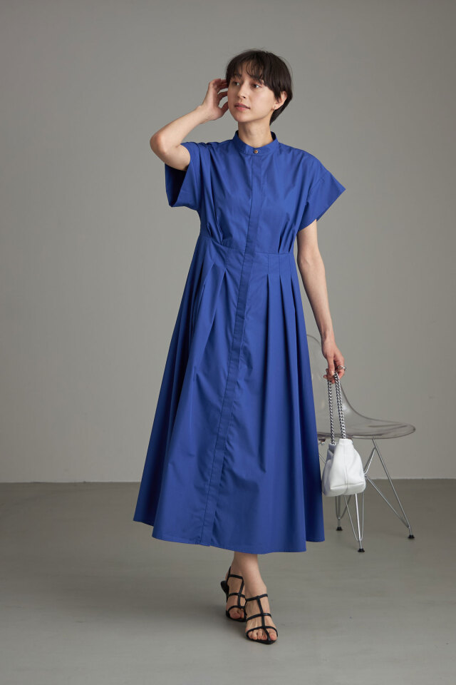ウエストタックシャツワンピース 