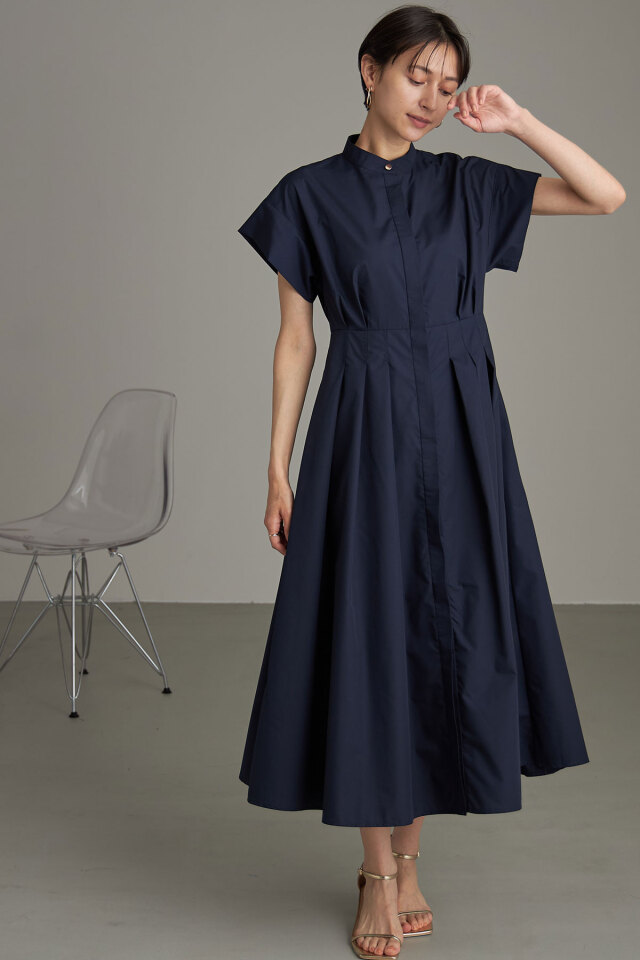 ウエストタックシャツワンピース