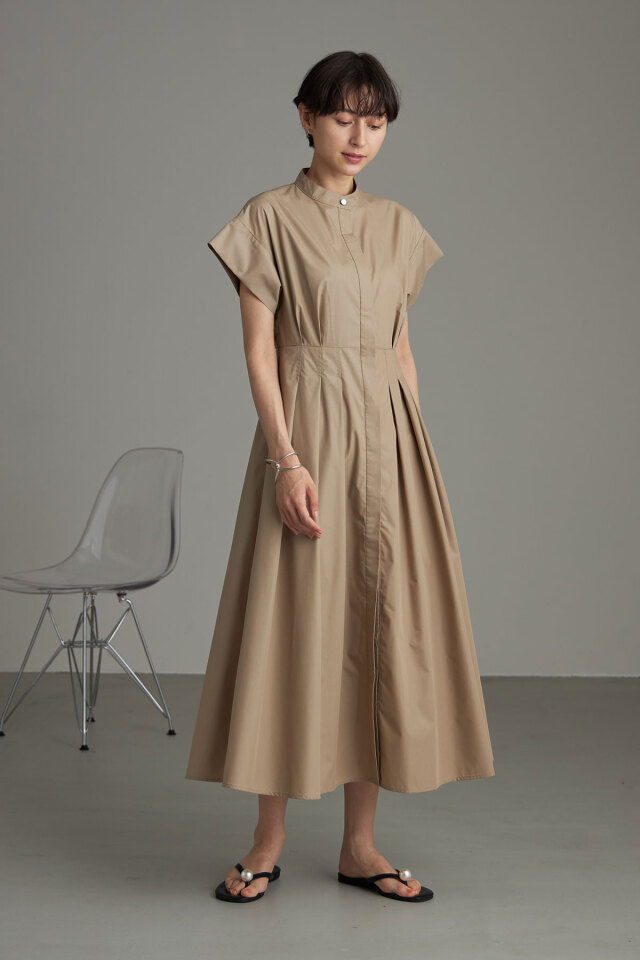 ウエストタックシャツワンピース