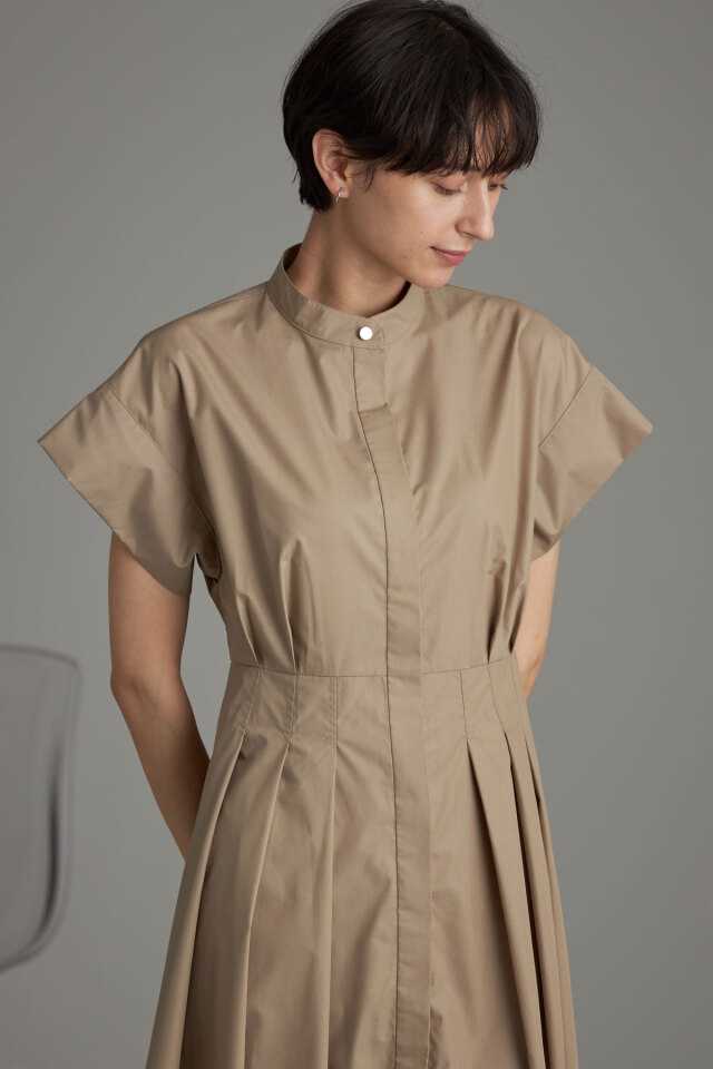 ウエストタックシャツワンピース
